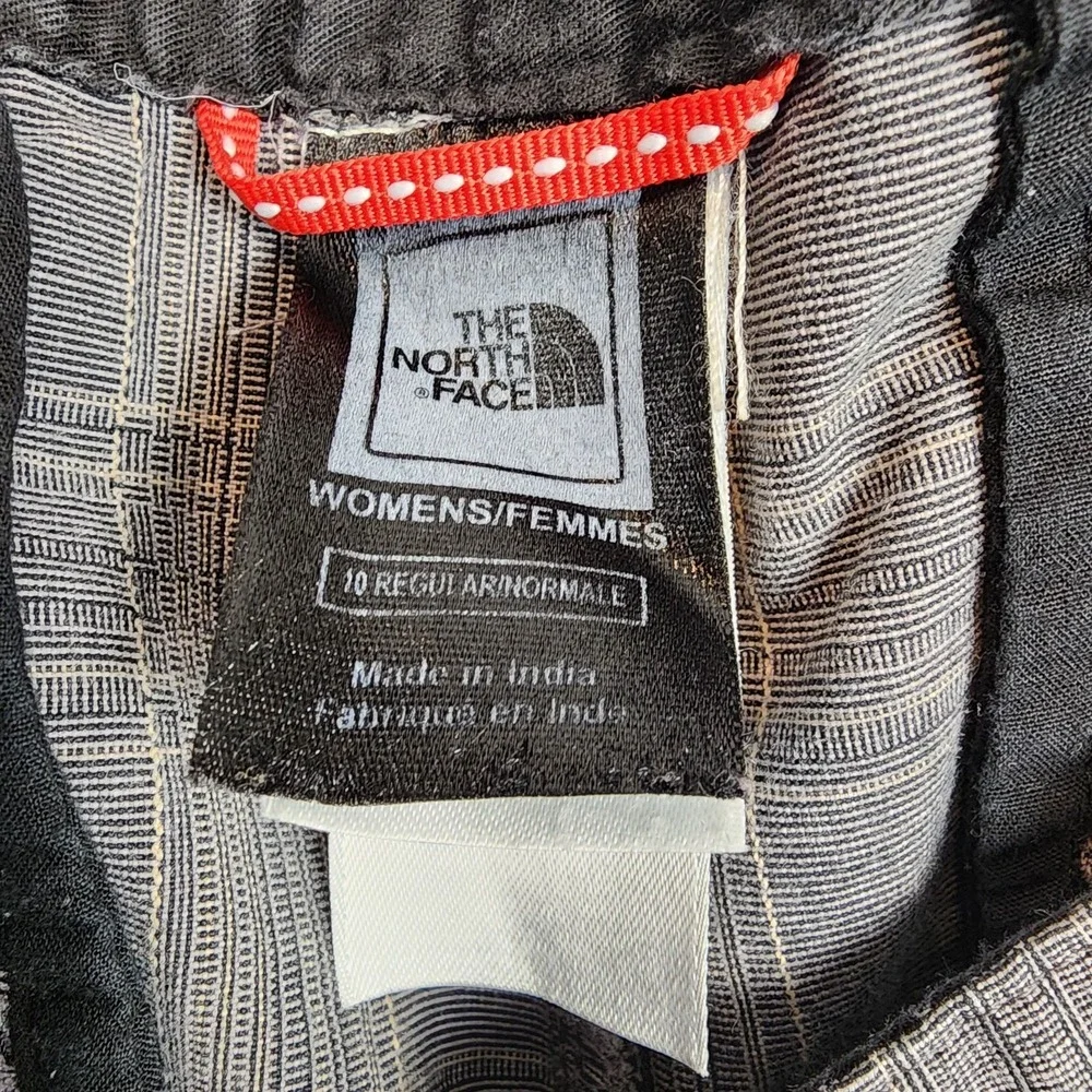 North Face Mendocino‎ Plaid Gorpcore Hiking Casual Shorts Women's Size 10